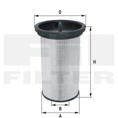 FIL FILTER mfe1396 -  Топливный фильтр